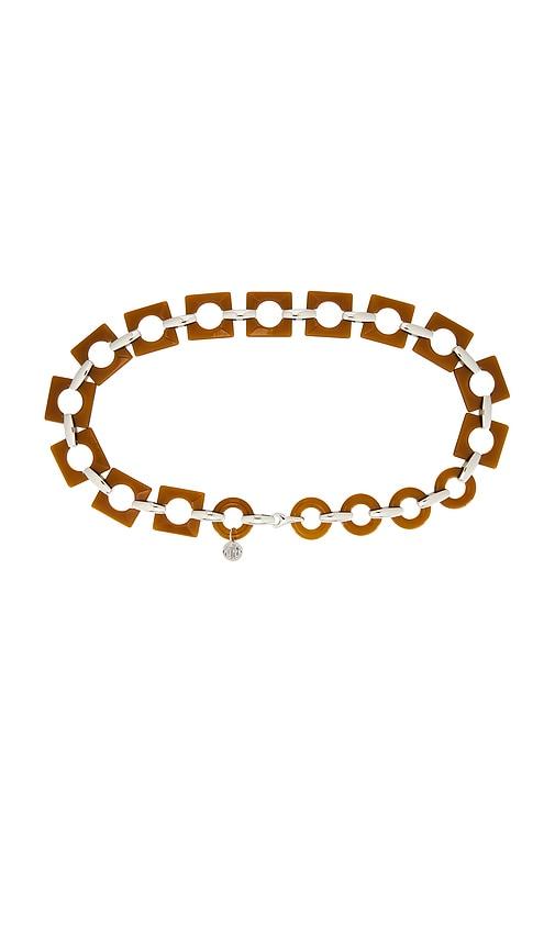 MOTHER The Yanked Chain in Brown by MOTHER