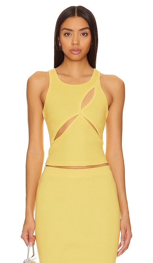 Mother of All Ariel Top in Yellow by MOTHER OF ALL