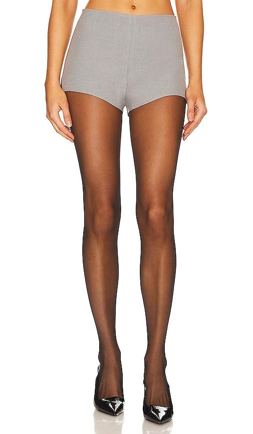 Mother of All Greta Shorts in Grey by MOTHER OF ALL