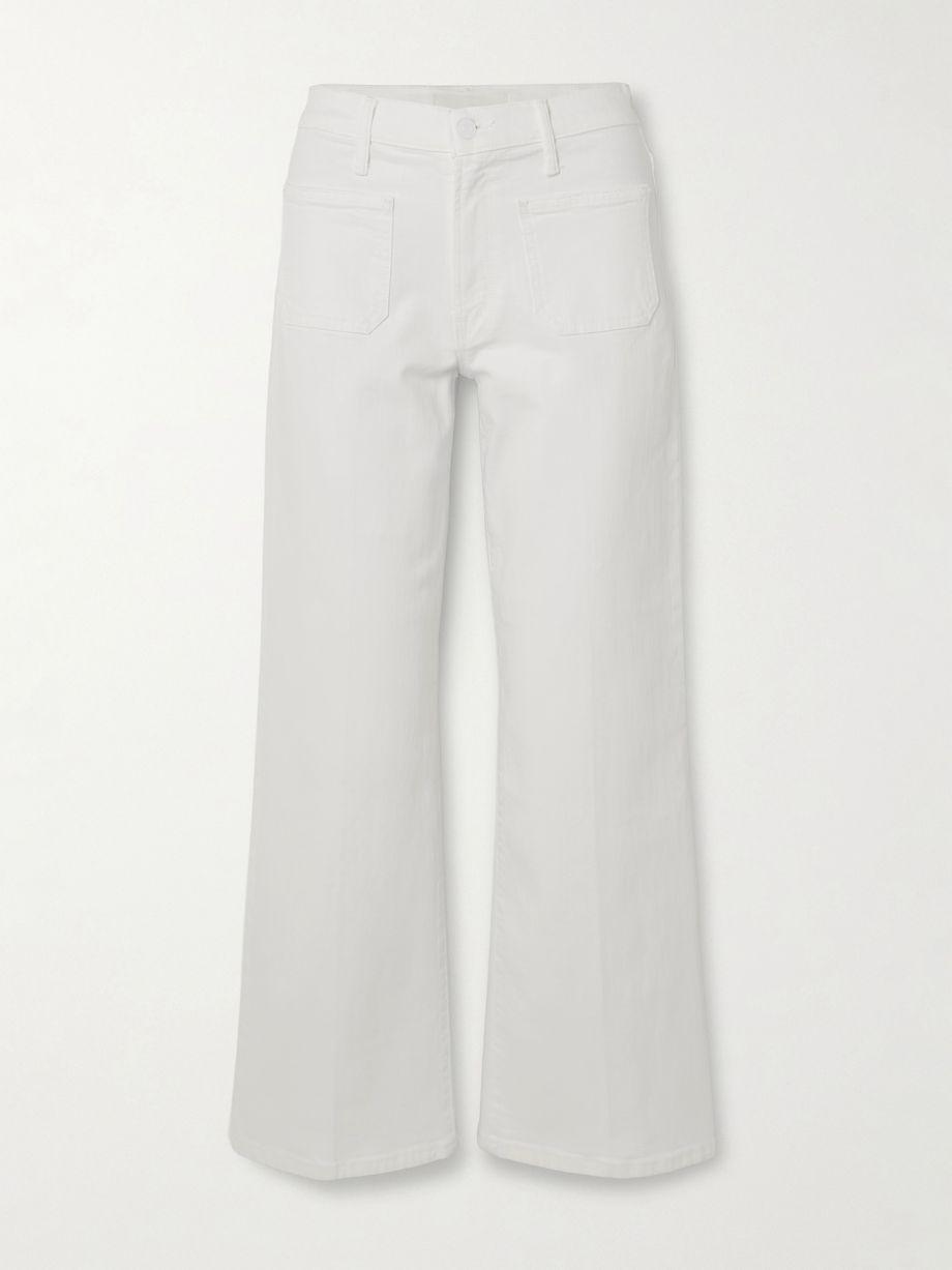Patch Pocket Maven Ankle mid-rise straight-leg jeans by MOTHER