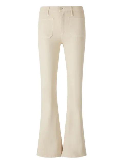Patch Pocket Weekender flared jeans by MOTHER