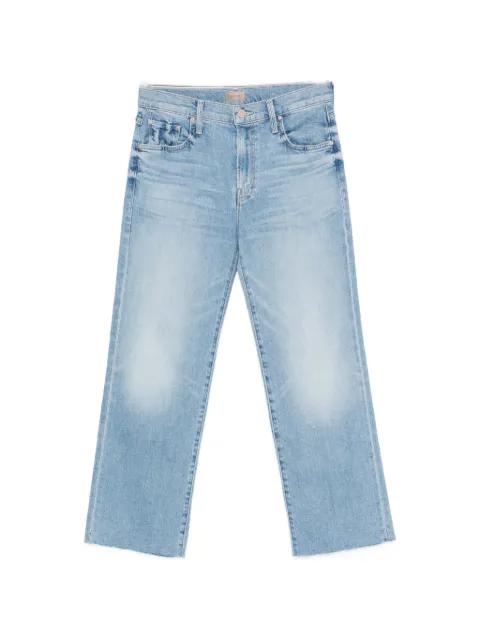 Rambler mid-rise raw-cut jeans by MOTHER