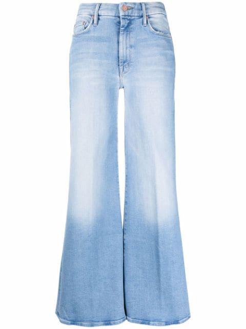 Roller wide-leg jeans by MOTHER