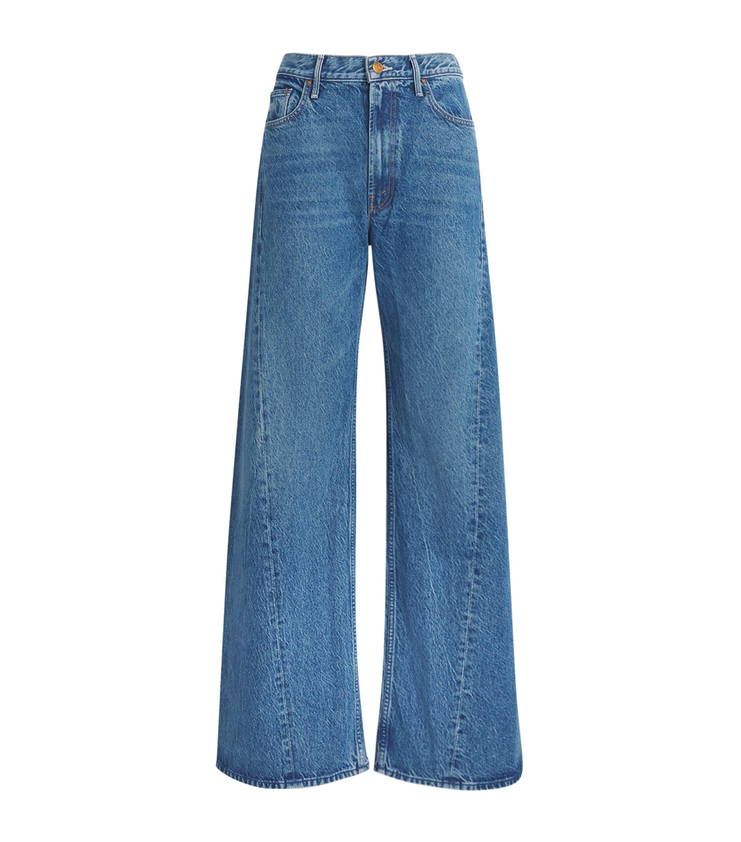 SNACKS! The Lemon Twist Curved Seam Jeans by MOTHER