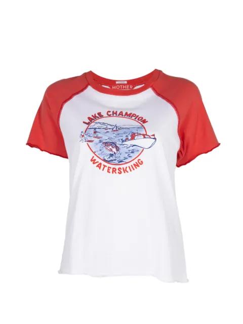 Sporty Concer graphic-print T-shirt by MOTHER