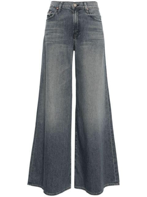 Swisher high-rise wide-leg jeans by MOTHER