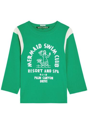 The Better Half Insert appliquéd cotton T-shirt by MOTHER