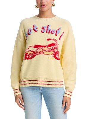 The Big Jumper Crewneck Sweater by MOTHER
