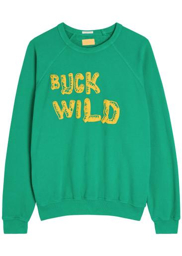 The Biggie Concert printed cotton sweatshirt by MOTHER