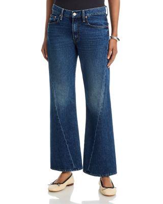 The Bookie Twist Sneak Mid Rise Jeans in Did You Bring Me Anything by MOTHER