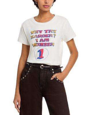 The Boxy Goodie Goodie Graphic Tee by MOTHER