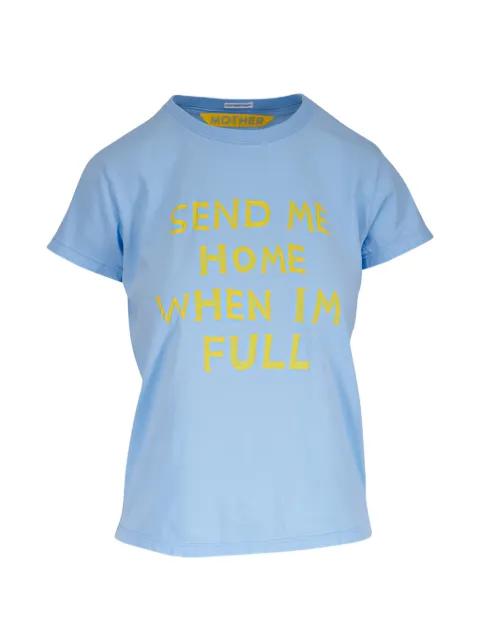 The Boxy Goodie Goodie printed T-shirt by MOTHER