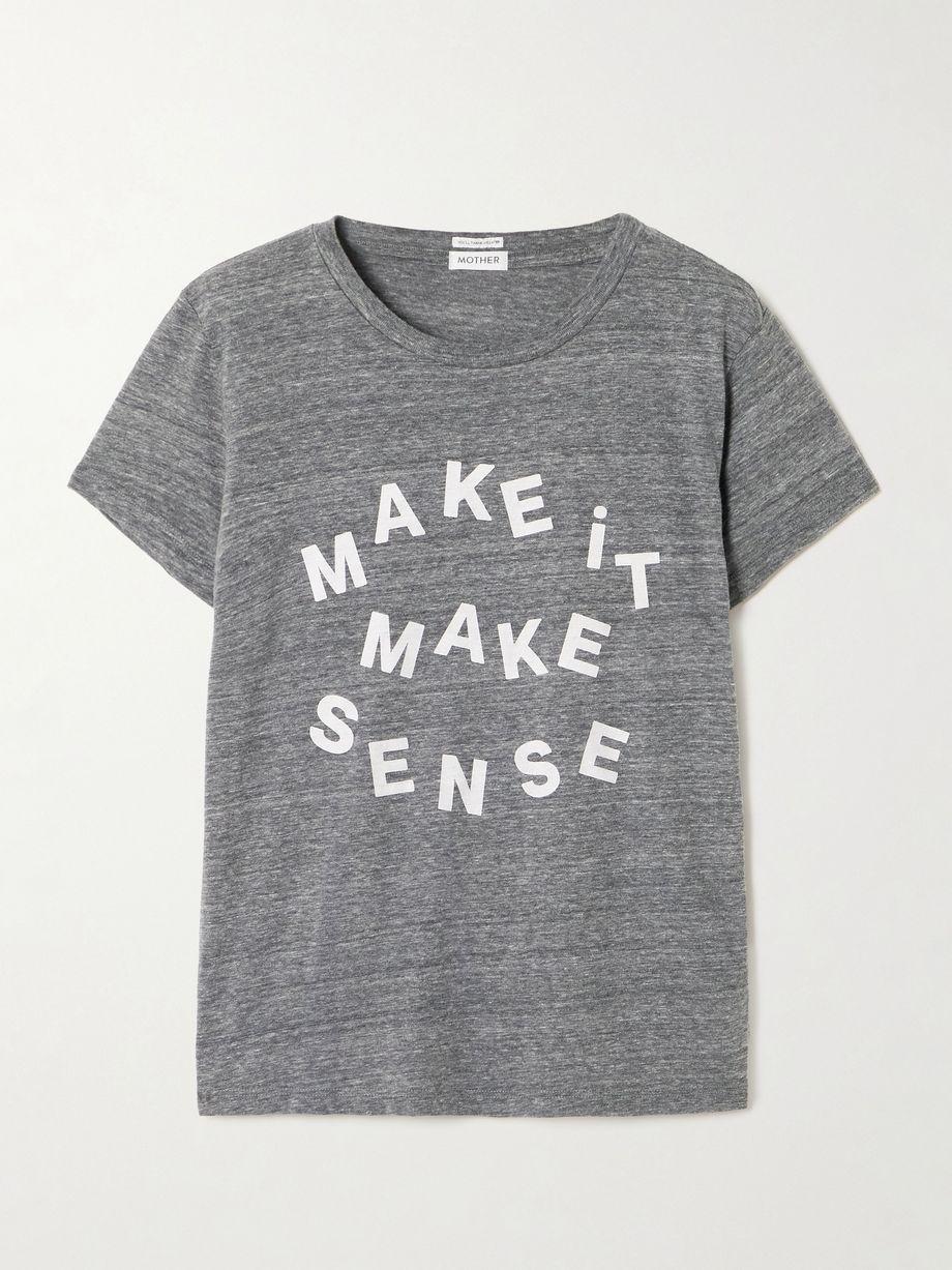 The Boxy Goodie Goodie printed jersey T-shirt by MOTHER