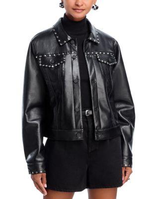 The Bruiser Faux Leather Jacket by MOTHER
