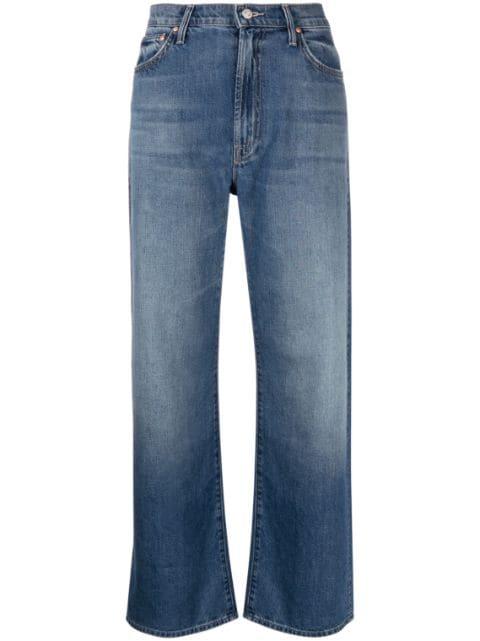 The Dodger Ankle cropped straight-leg jeans by MOTHER