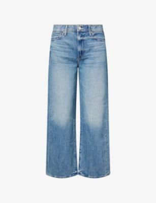 The Dodger Flood Wide-Leg Denim Jeans by MOTHER