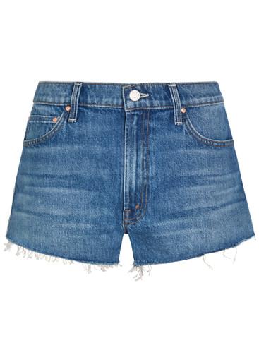 The Dodger Fray denim shorts by MOTHER