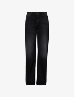 The Dodger Sneak Wide-Leg Denim Jeans by MOTHER