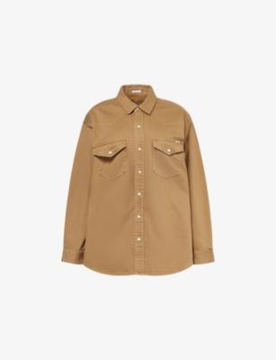 The Exes And Oh's Denim Shirt by MOTHER