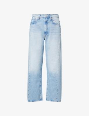 The Half-Pipe Ankle-Wide-Leg Denim Jeans by MOTHER