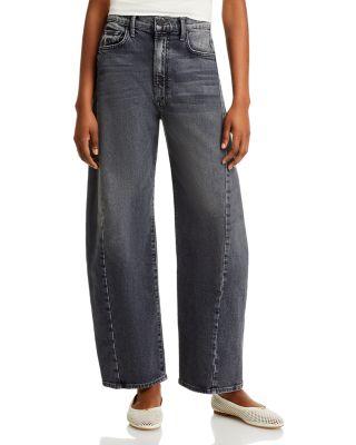 The Half Pipe Flood High Rise Jeans in Outta Sight by MOTHER