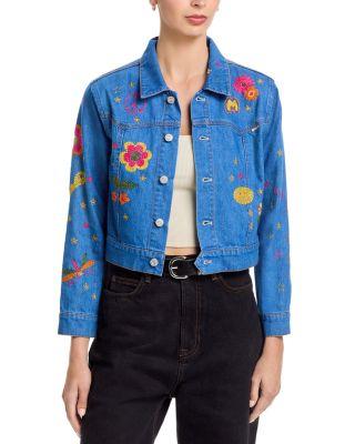The Heyday Cropped Denim Jacket by MOTHER