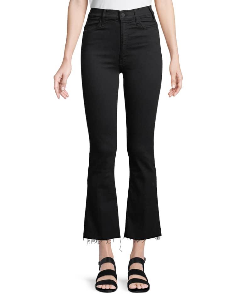 The Hustler Ankle Fray Jeans by MOTHER