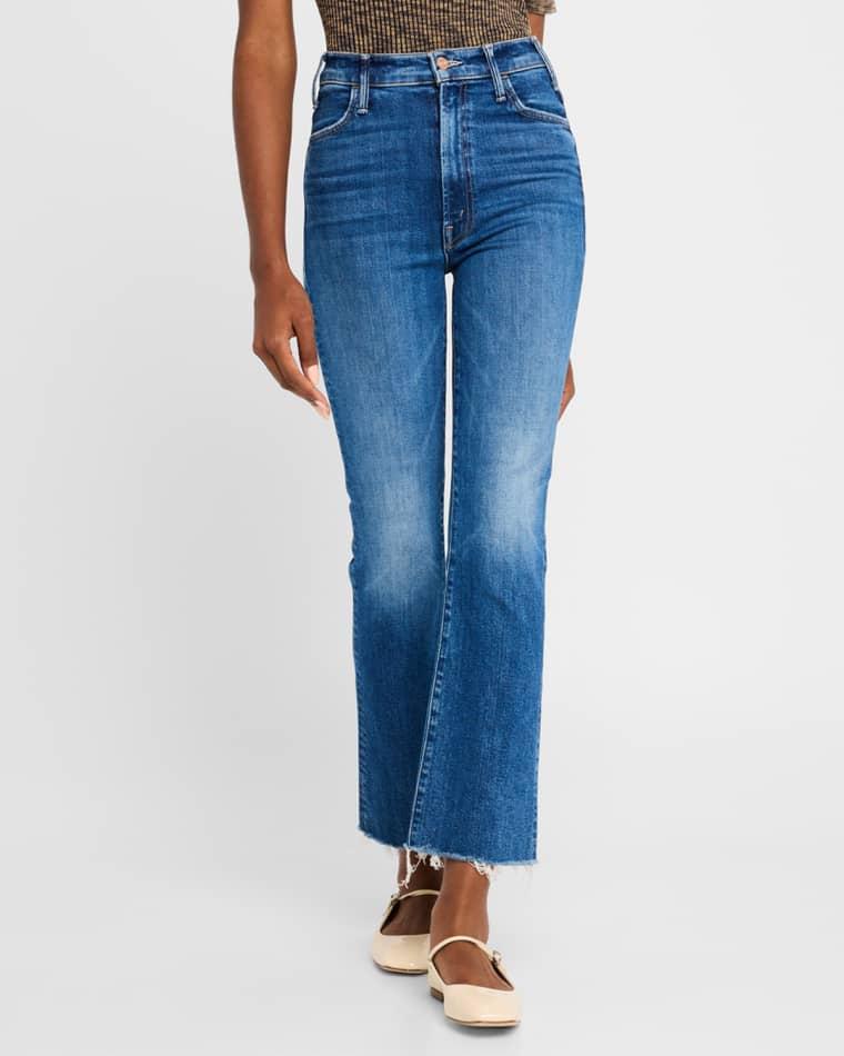 The Hustler Ankle Fray Jeans by MOTHER