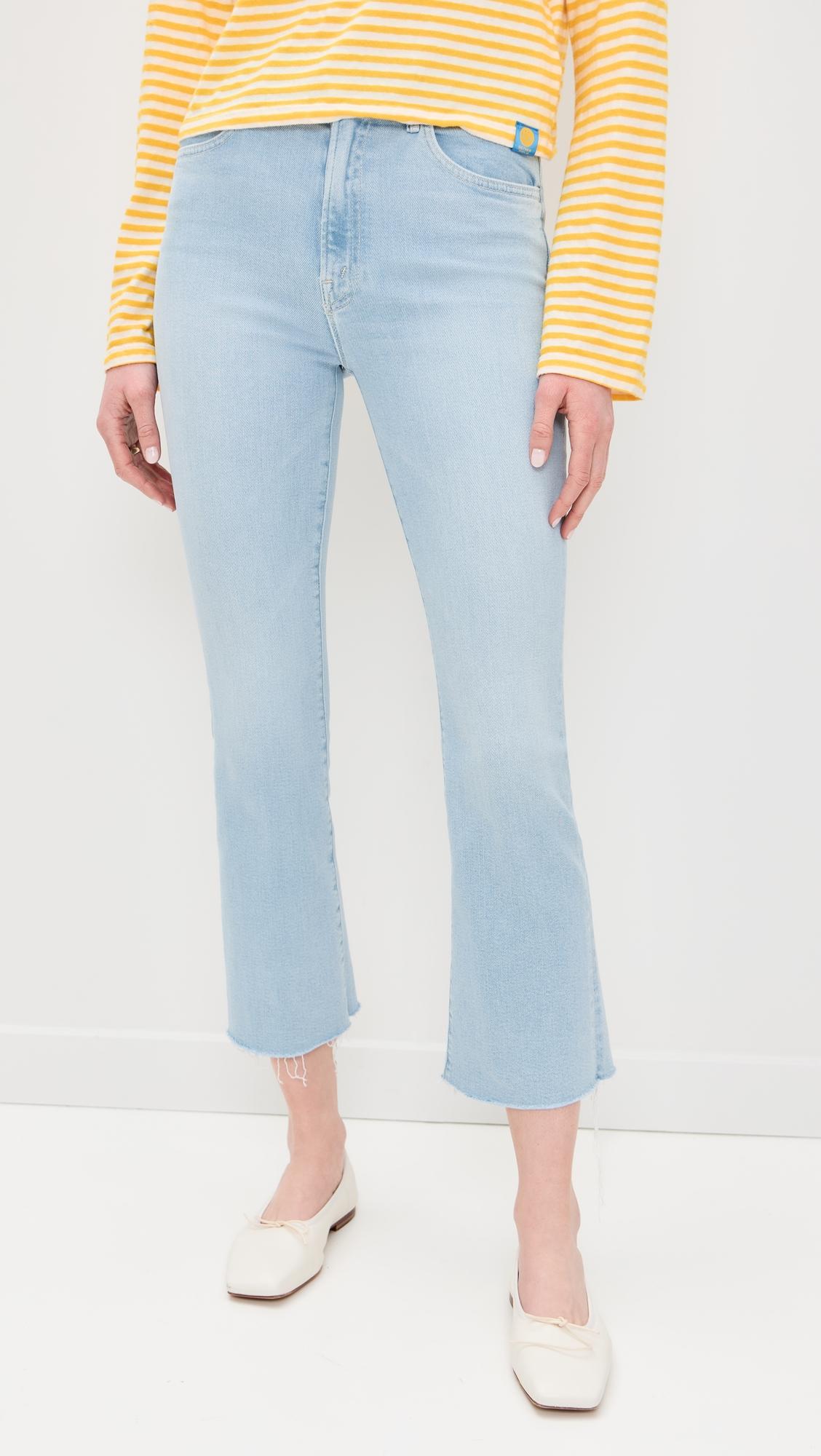 The Hustler Ankle Fray Jeans by MOTHER