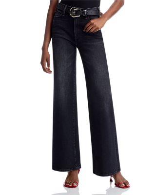 The Hustler Roller Sneak High Rise Jeans in Not Today Satan by MOTHER