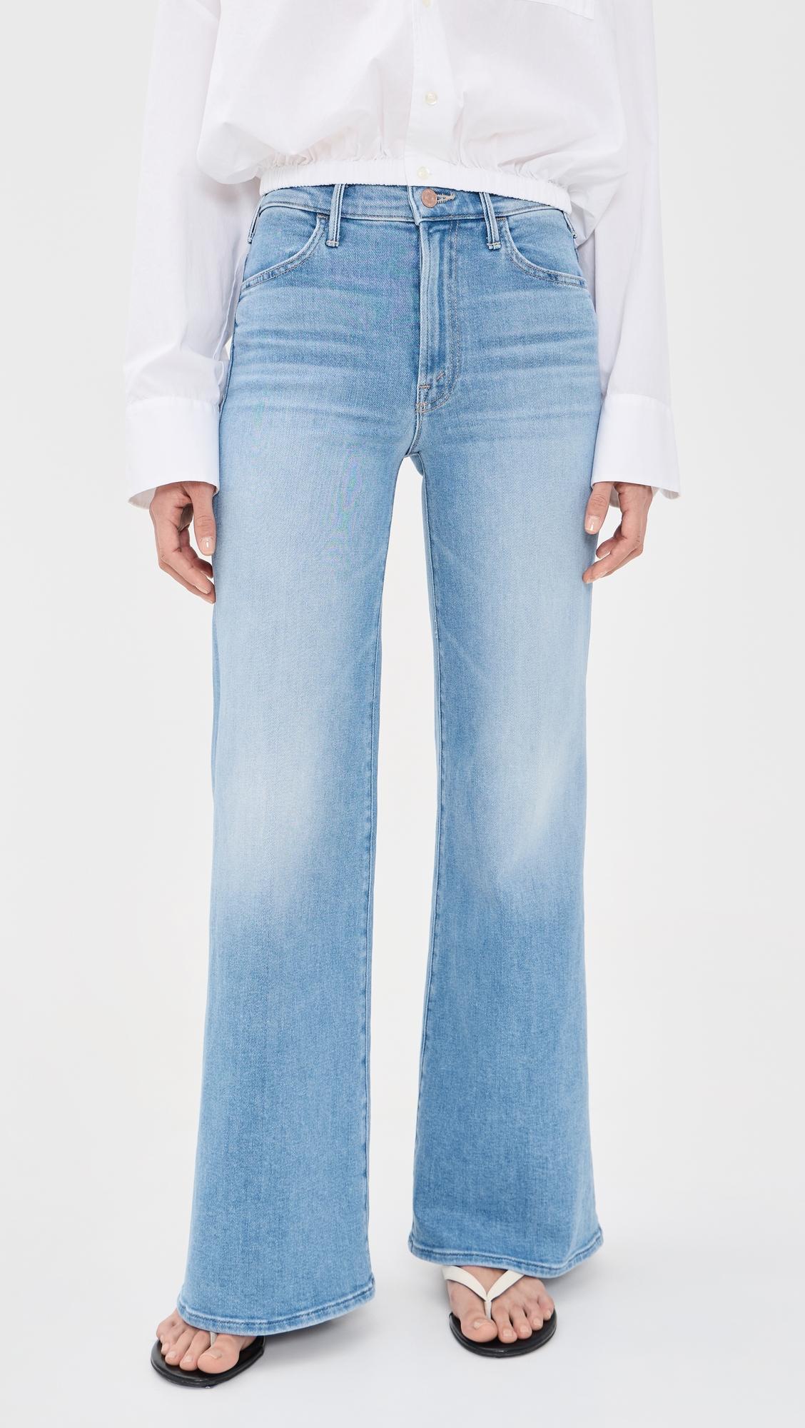 The Hustler Roller Sneak Jeans by MOTHER
