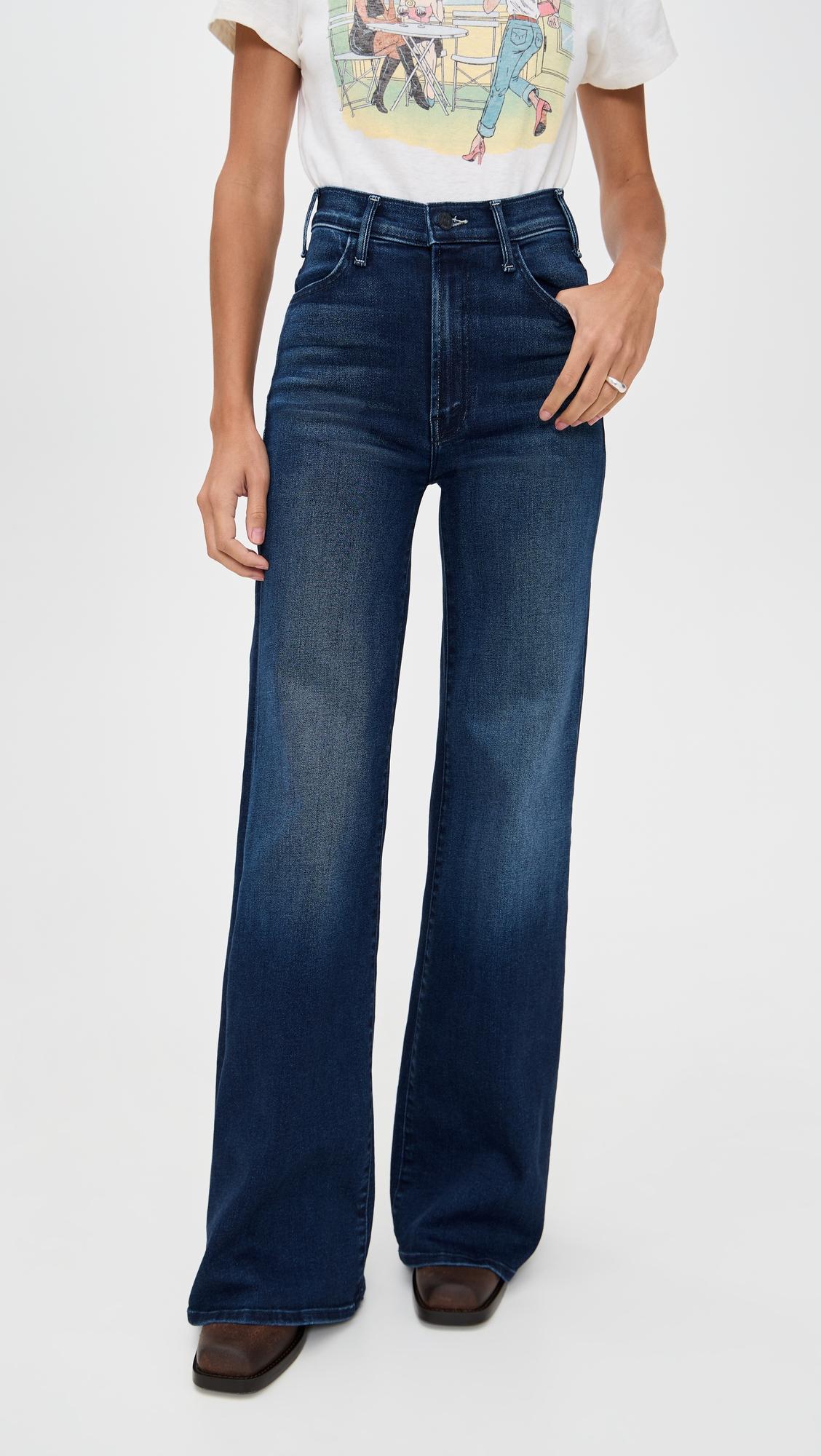 The Hustler Roller Sneak Jeans by MOTHER