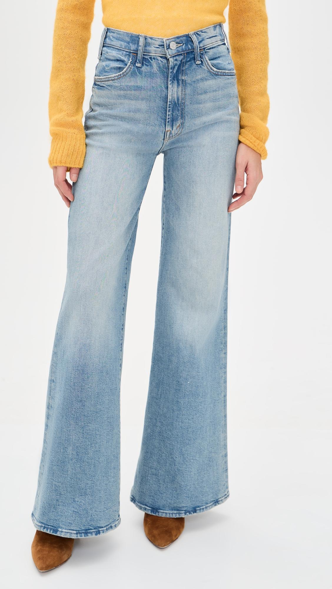 The Hustler Roller Sneak Jeans by MOTHER