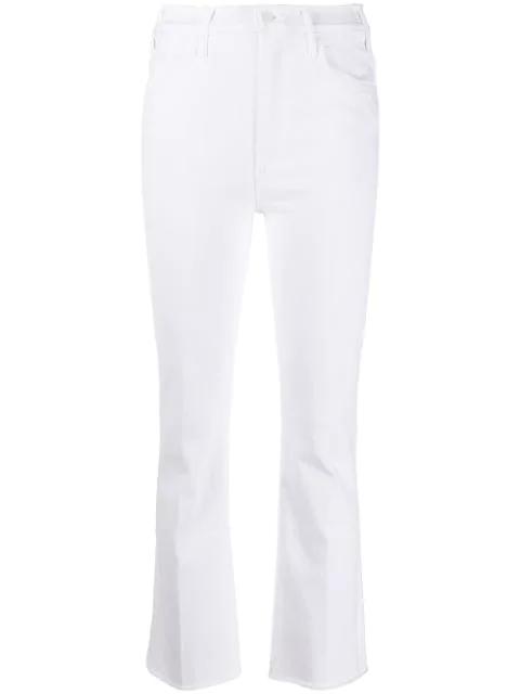 The Hustler frayed jeans by MOTHER