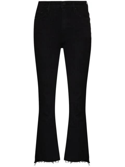 The Insider Crop Step Fray jeans by MOTHER