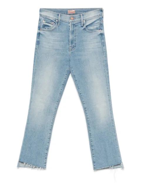 The Insider Crop Step Fray jeans by MOTHER