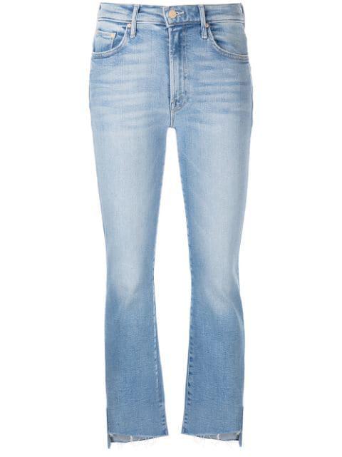 The Insider cropped jeans by MOTHER