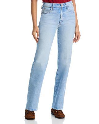 The Kick It Straight Jeans in Fringe Benefits by MOTHER
