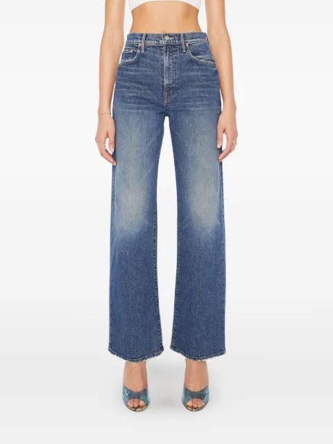The Lasso Sneak distressed jeans by MOTHER