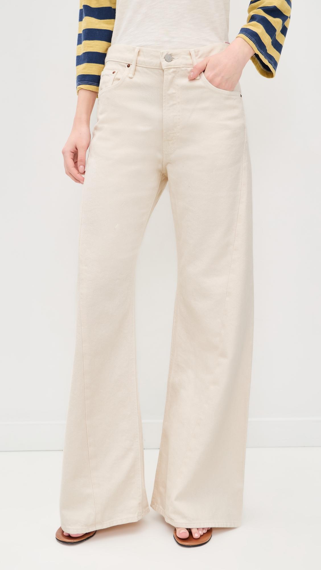 The Lemon Twist Sneak Jeans by MOTHER