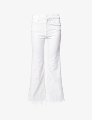 The Lil Doozy Fray Cotton-Blend Denim Jeans by MOTHER