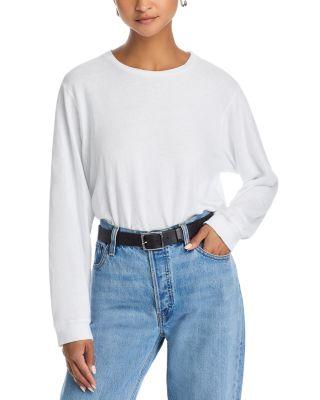 The Long Sleeve Rowdy Tee by MOTHER