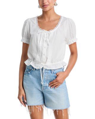 The Love Letter Puff Top by MOTHER