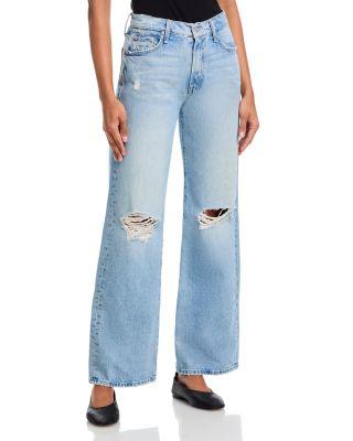 The Mid Rise Maven Sneak Jeans in Reelin It In by MOTHER