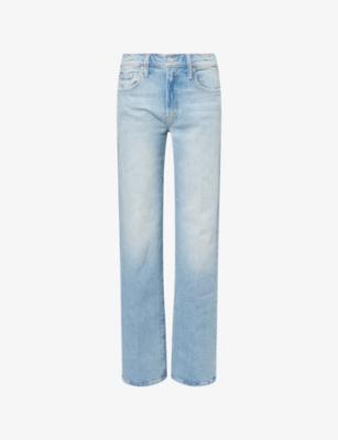 The Mr Rambler Zip Skimp Cotton Denim Jeans by MOTHER