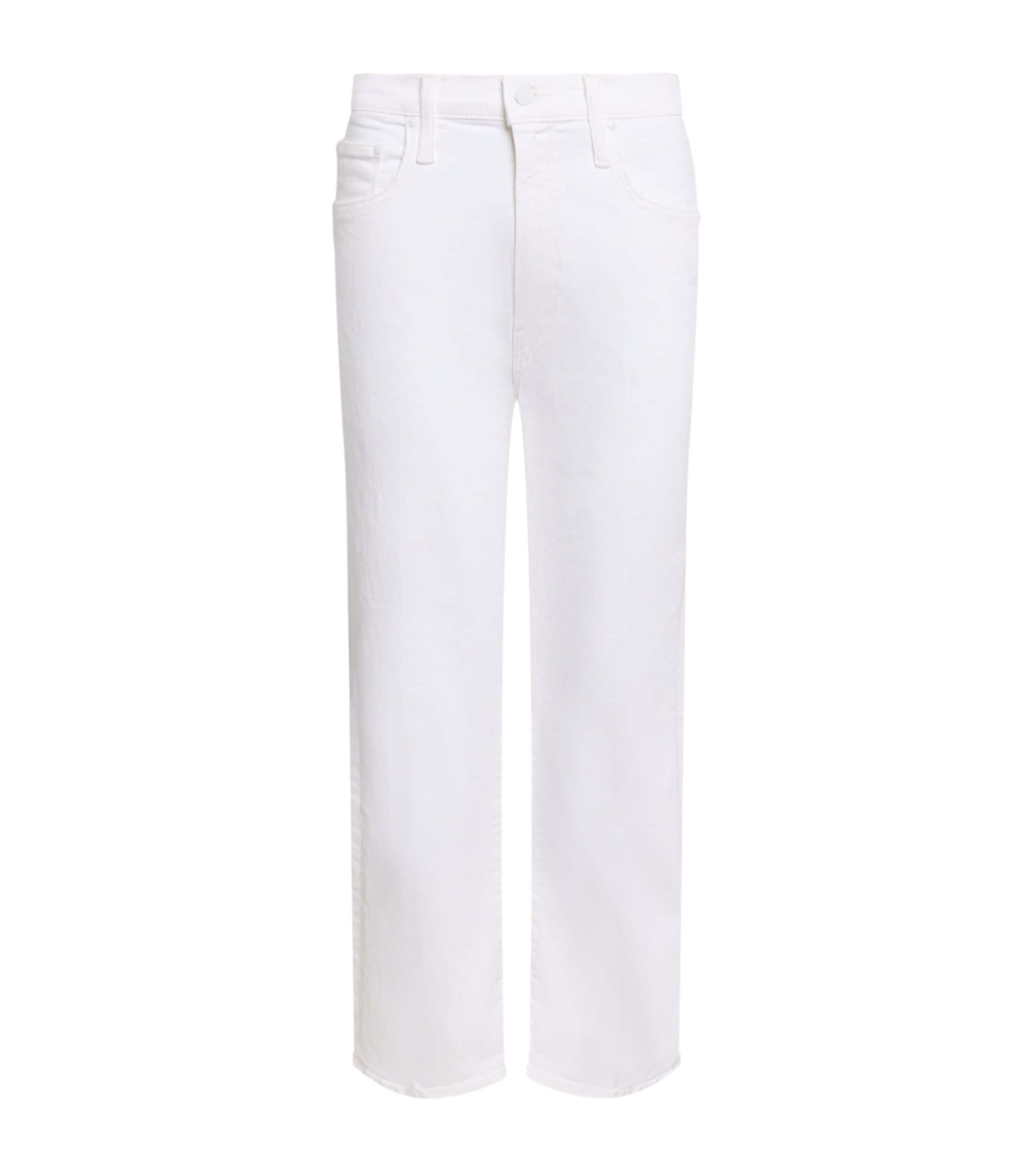 The Rambler Zip Ankle Jeans by MOTHER