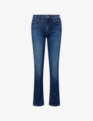The Rascal Skimp Cotton-Blend Jeans by MOTHER