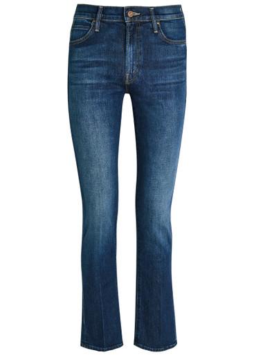 The Rascal Skimp slim tapered-leg stretch-denim jeans by MOTHER