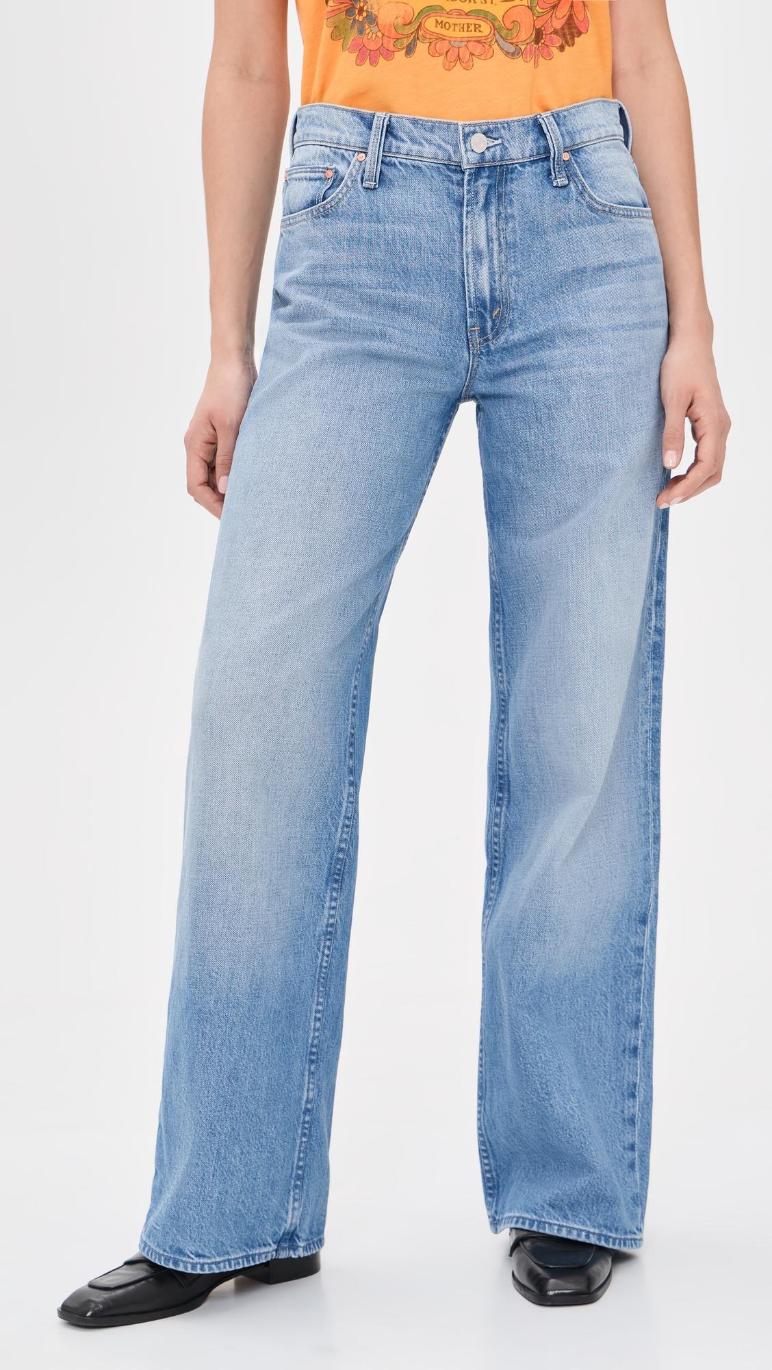 The Rerun Zip Sneak Jeans by MOTHER