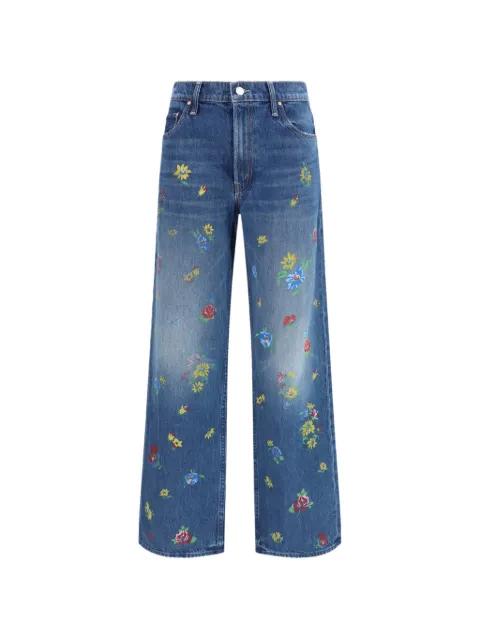 The Rerun Zip Sneak jeans by MOTHER